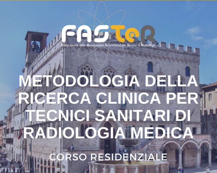 Corso Residenziale Metodologia della ricerca clinica per Tecnici Sanitari di Radiologia Medica