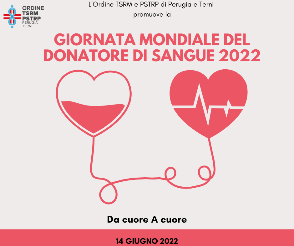 Giornata mondiale del donatore di sangue - 14 Giugno 2022