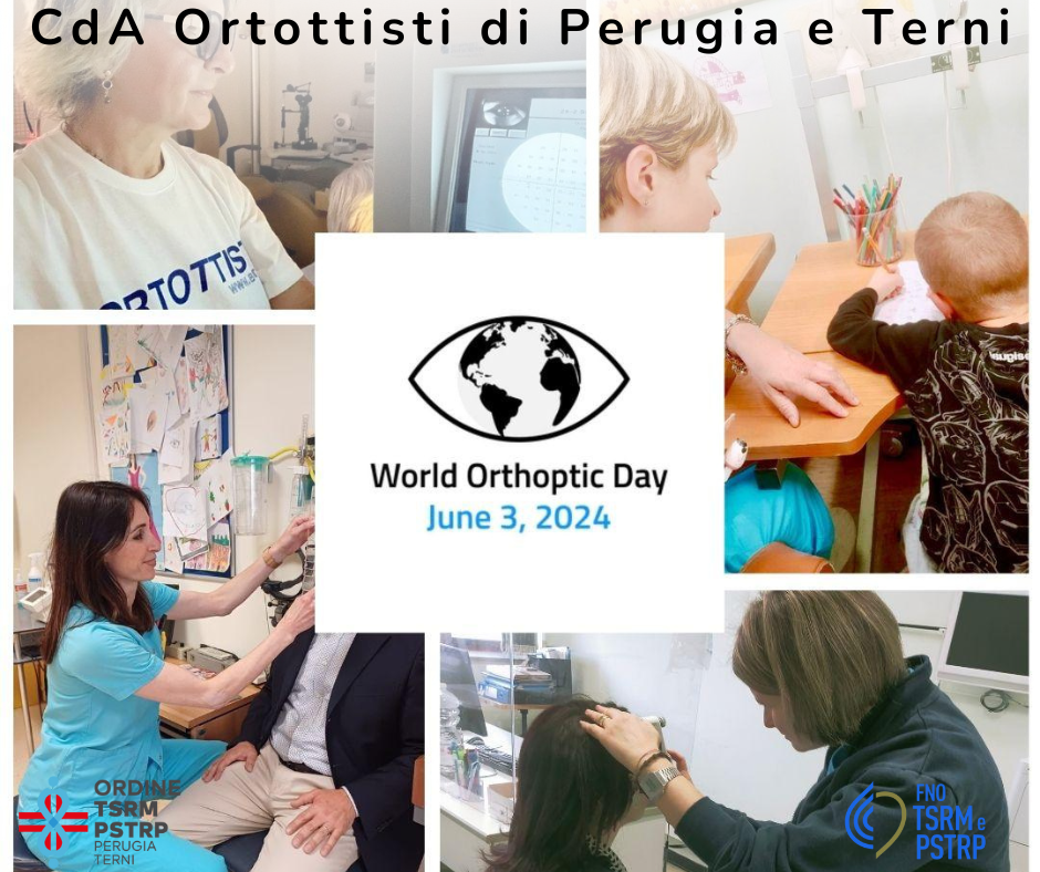 Giornata Mondiale dell'Ortottica - 3 giugno 2024